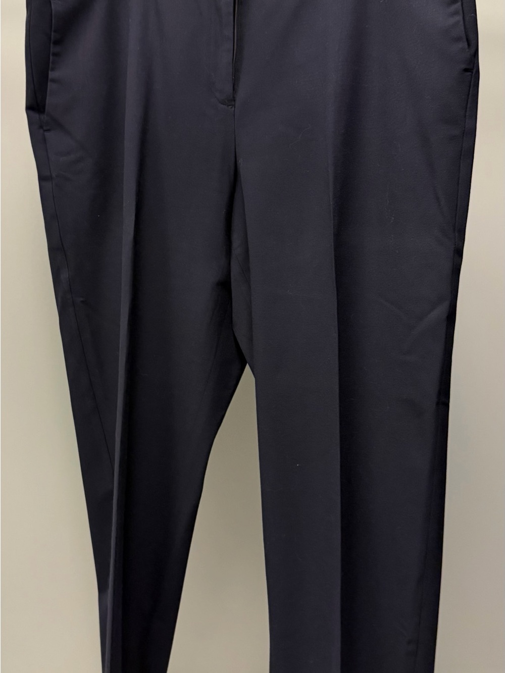 Ann Taylor Navy Curvy Fit Dress Pants